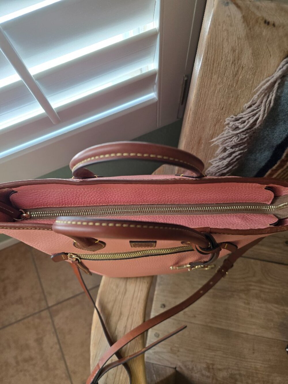 Dooney & Bourke Pebble Grain Handle Tote - Picture 6 of 16